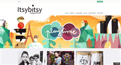 Desktop Screenshot of itsybitsymagazine.com